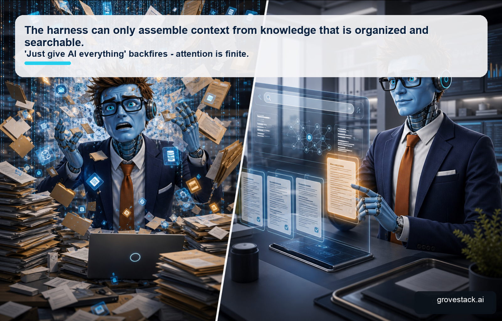 Knowledge Management Is AI Infrastructure — slide 3 of 4