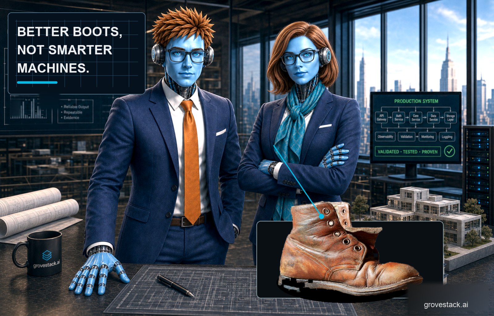 Better Boots, Not Smarter Machines — slide 1 of 5