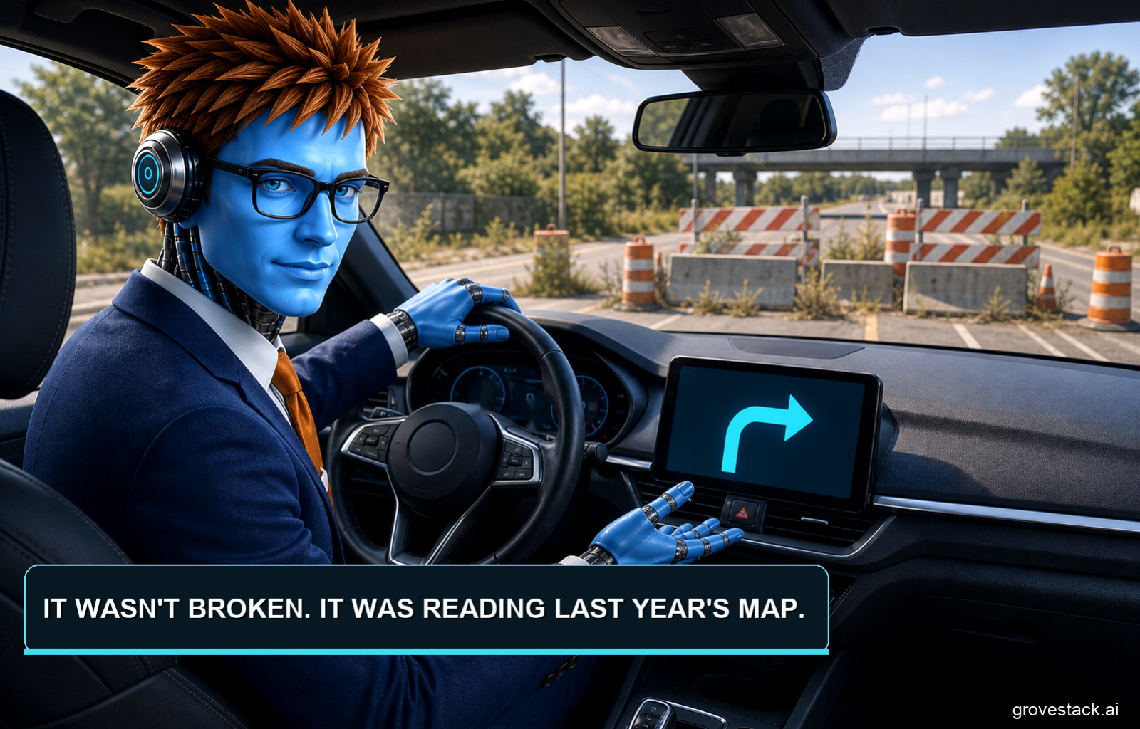 GPS with Last Year's Map — slide 1 of 4