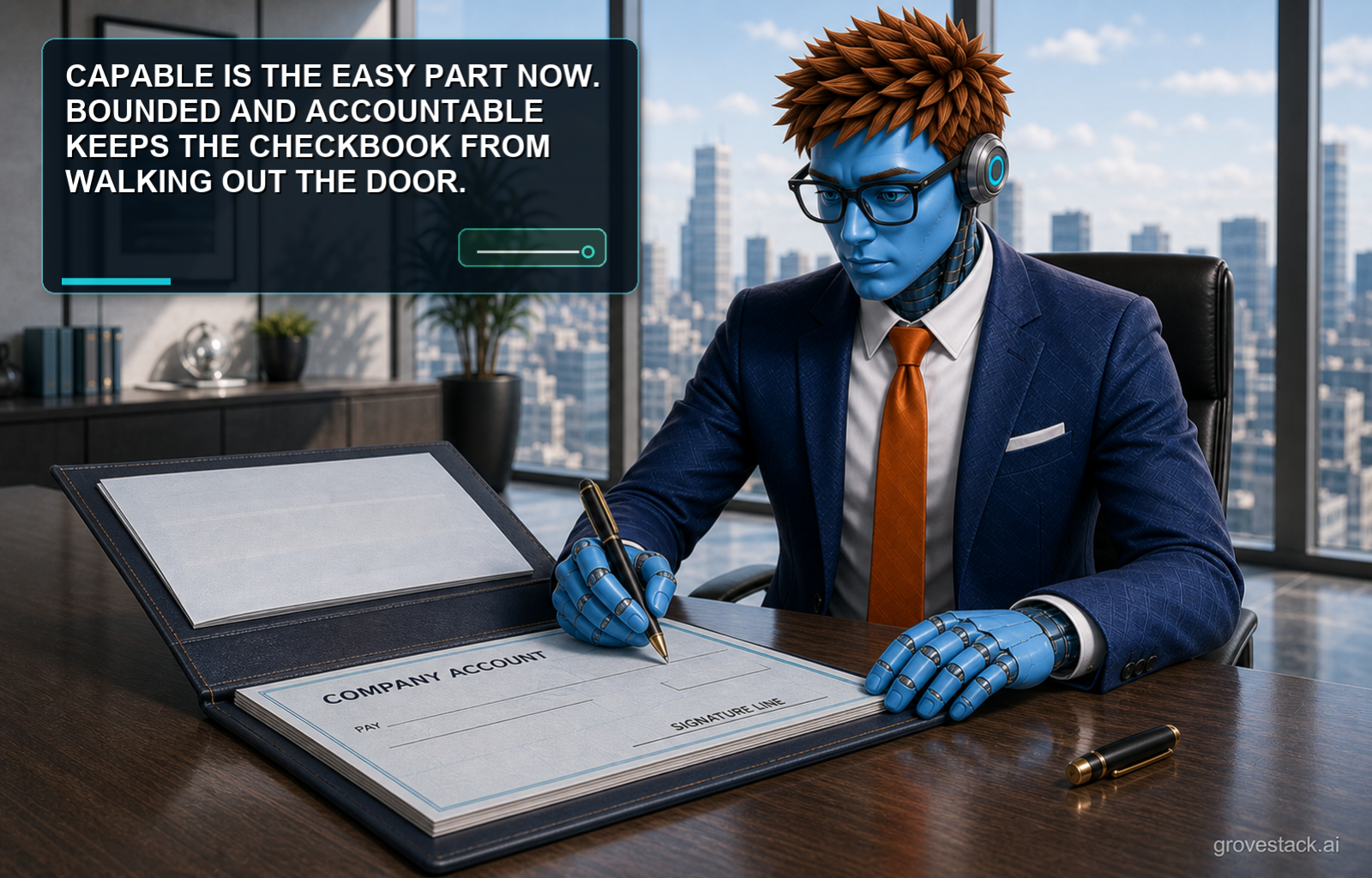 The Intern with the Company Checkbook — slide 4 of 4