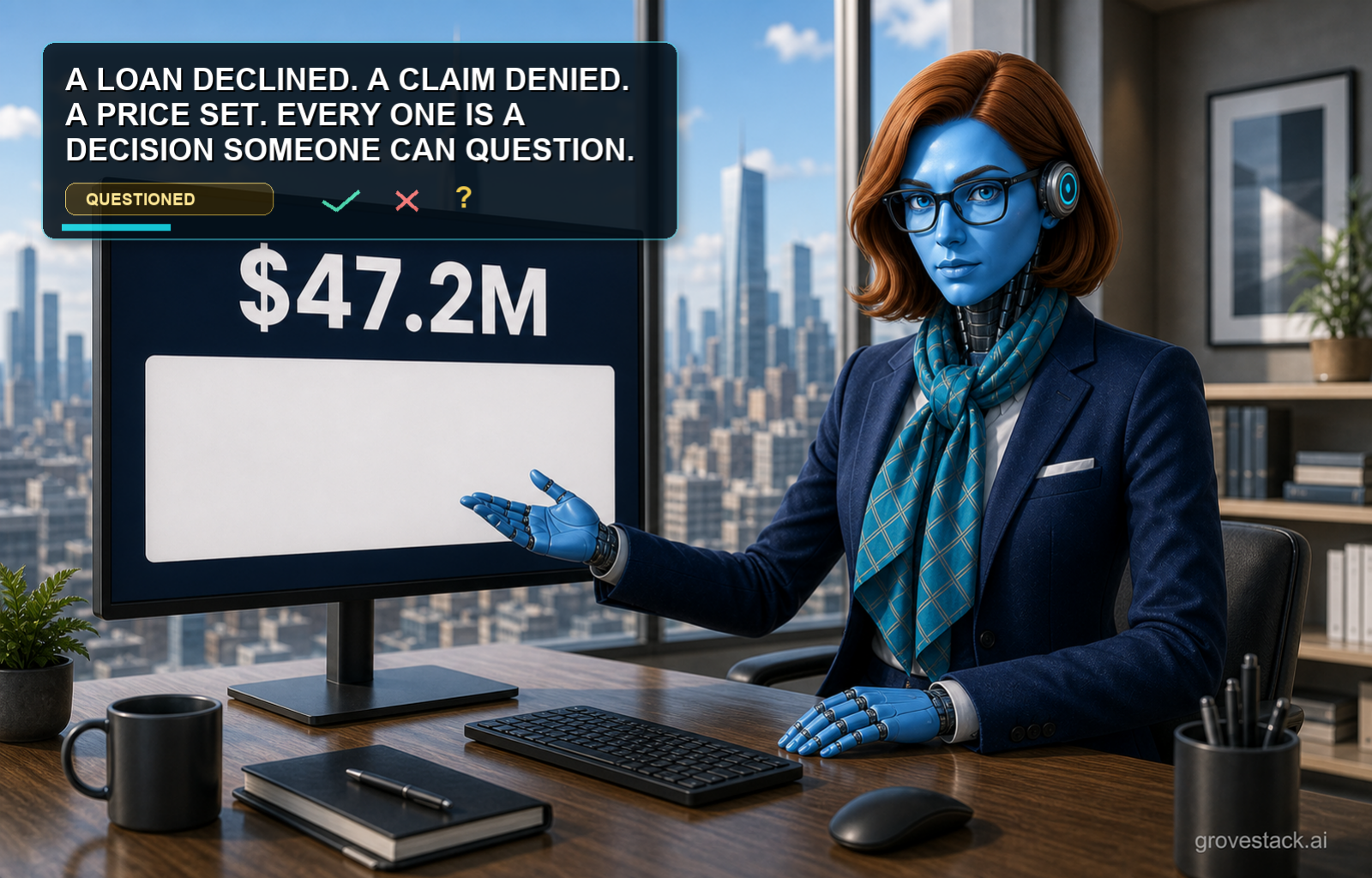 The Analyst Who Won't Show the Math — slide 3 of 4