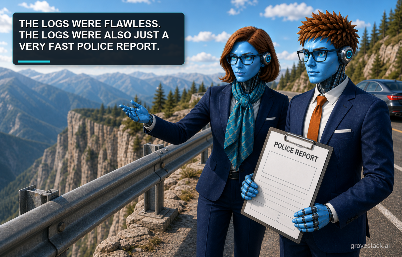 The Guardrail, Not the Police Report — slide 3 of 4