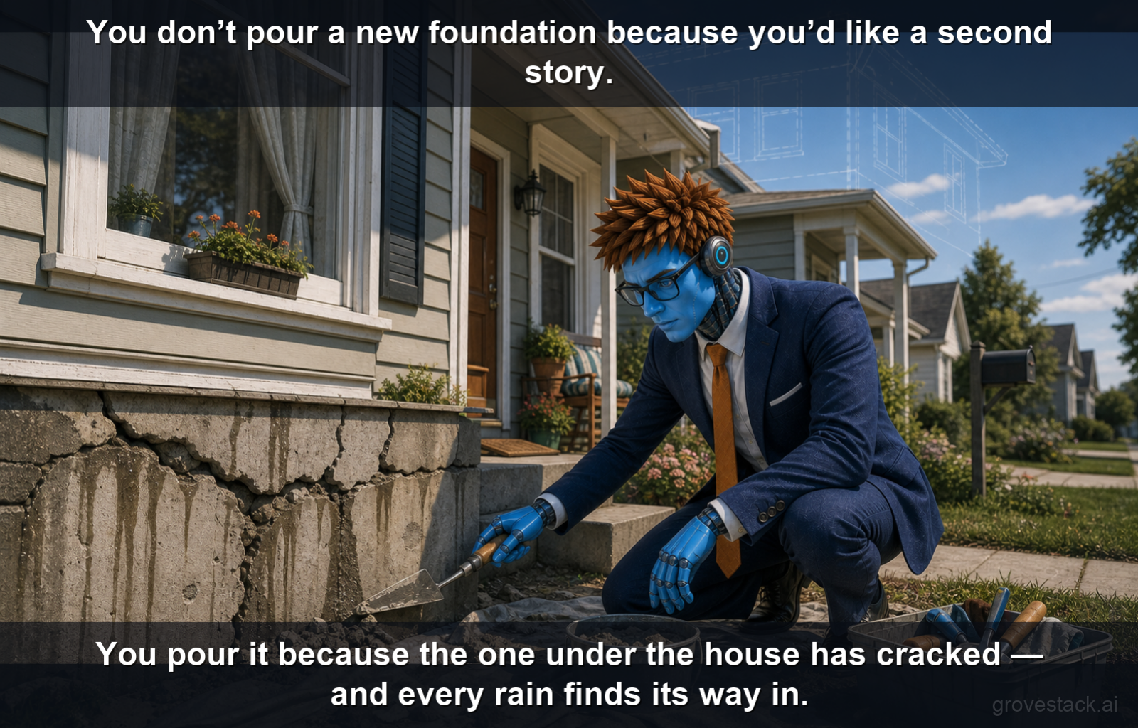 Fix It Because It's Broken (Not Because It's AI) — slide 1 of 4
