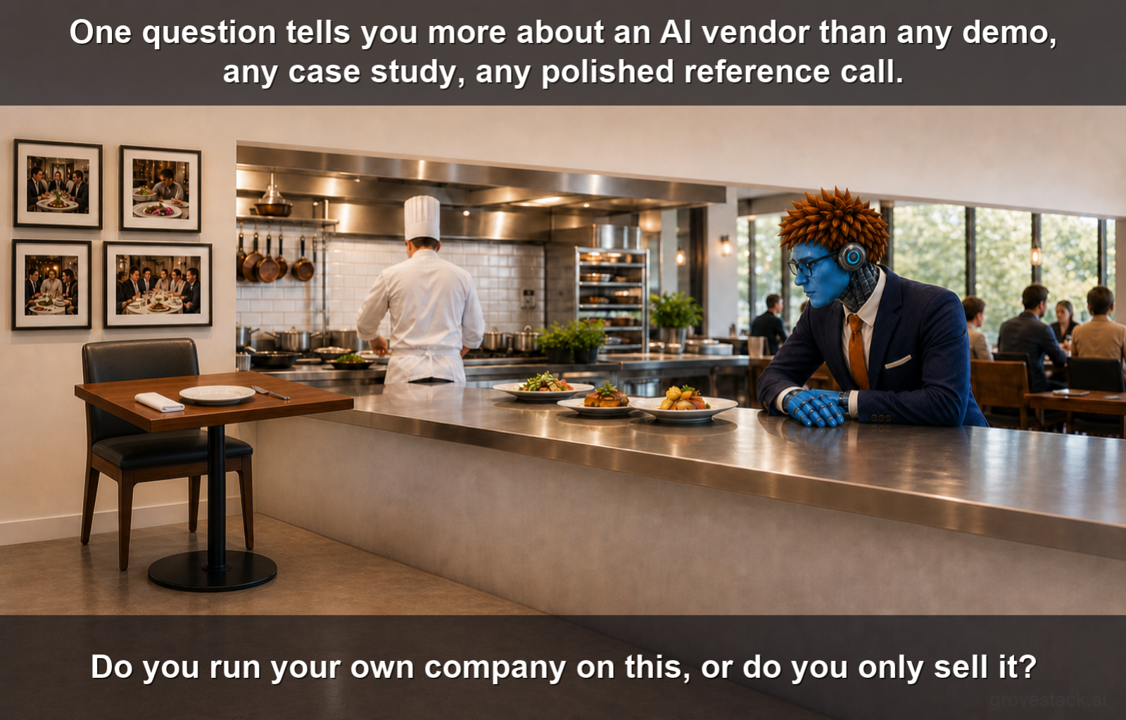 Do They Run On It Themselves? — slide 1 of 5