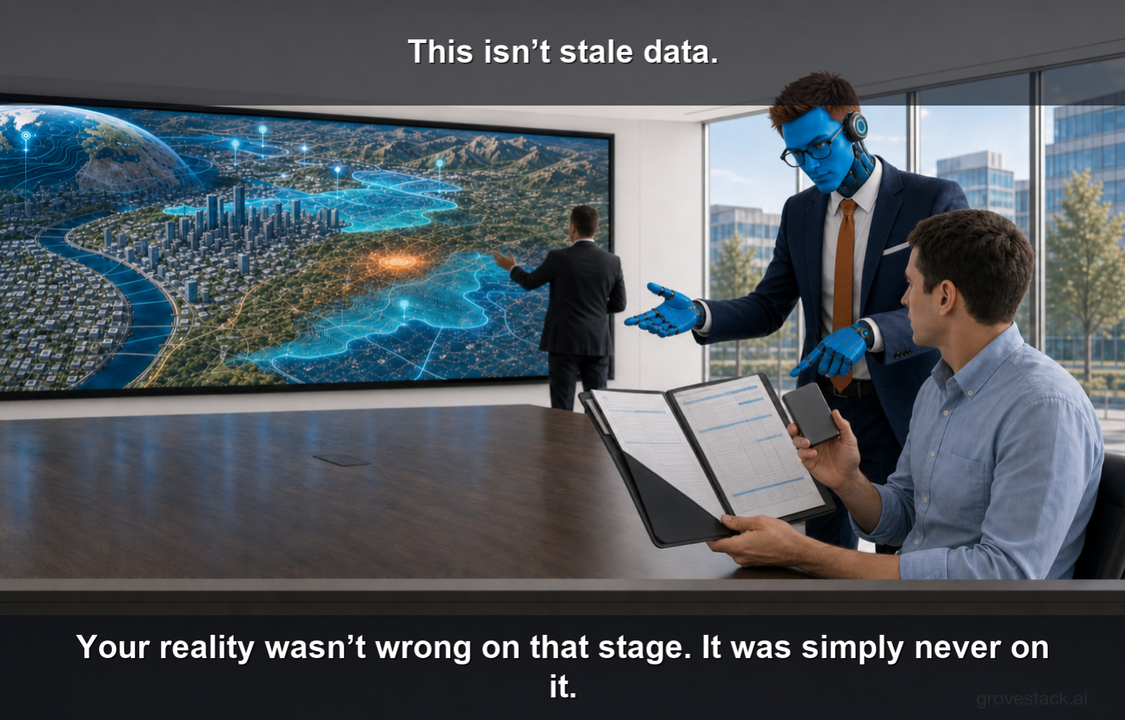AI Theater — slide 4 of 5