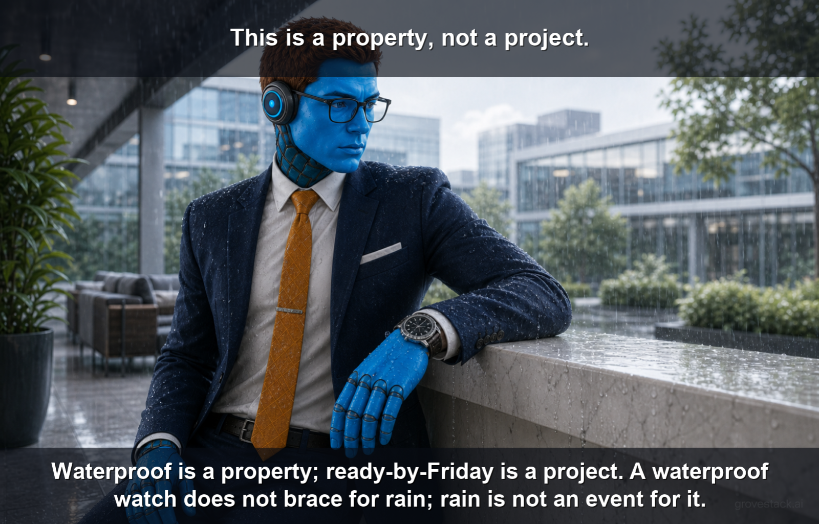 Compliance as a Property, Not a Project — slide 4 of 5