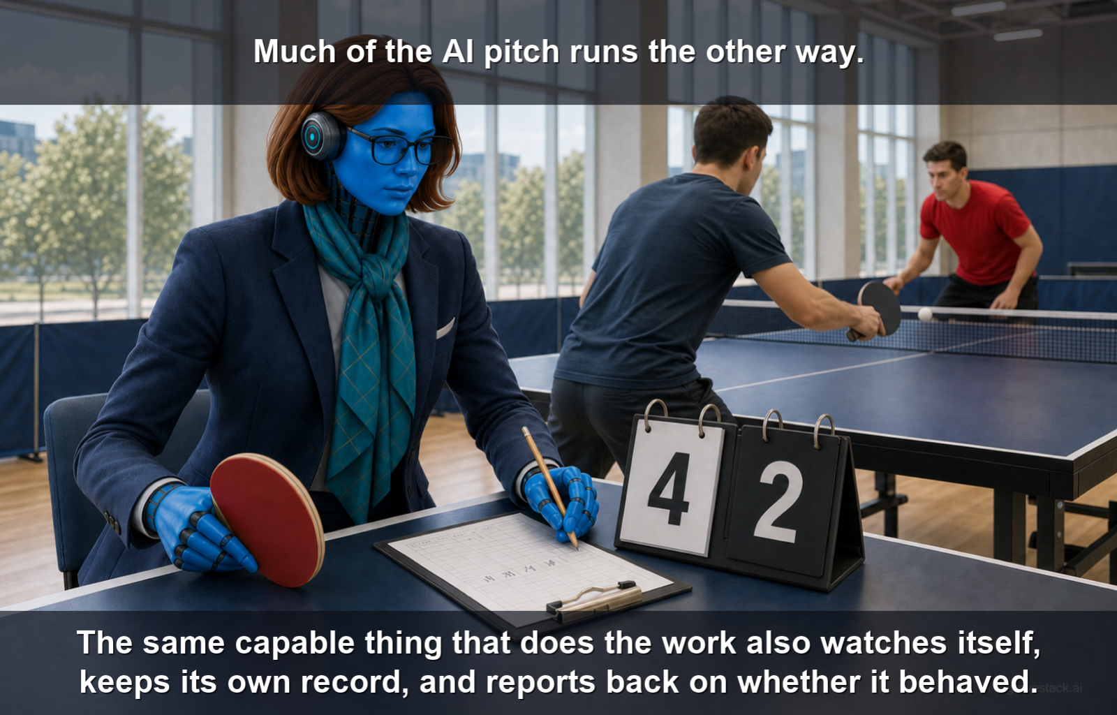The Referee Cannot Also Be a Player — slide 2 of 5