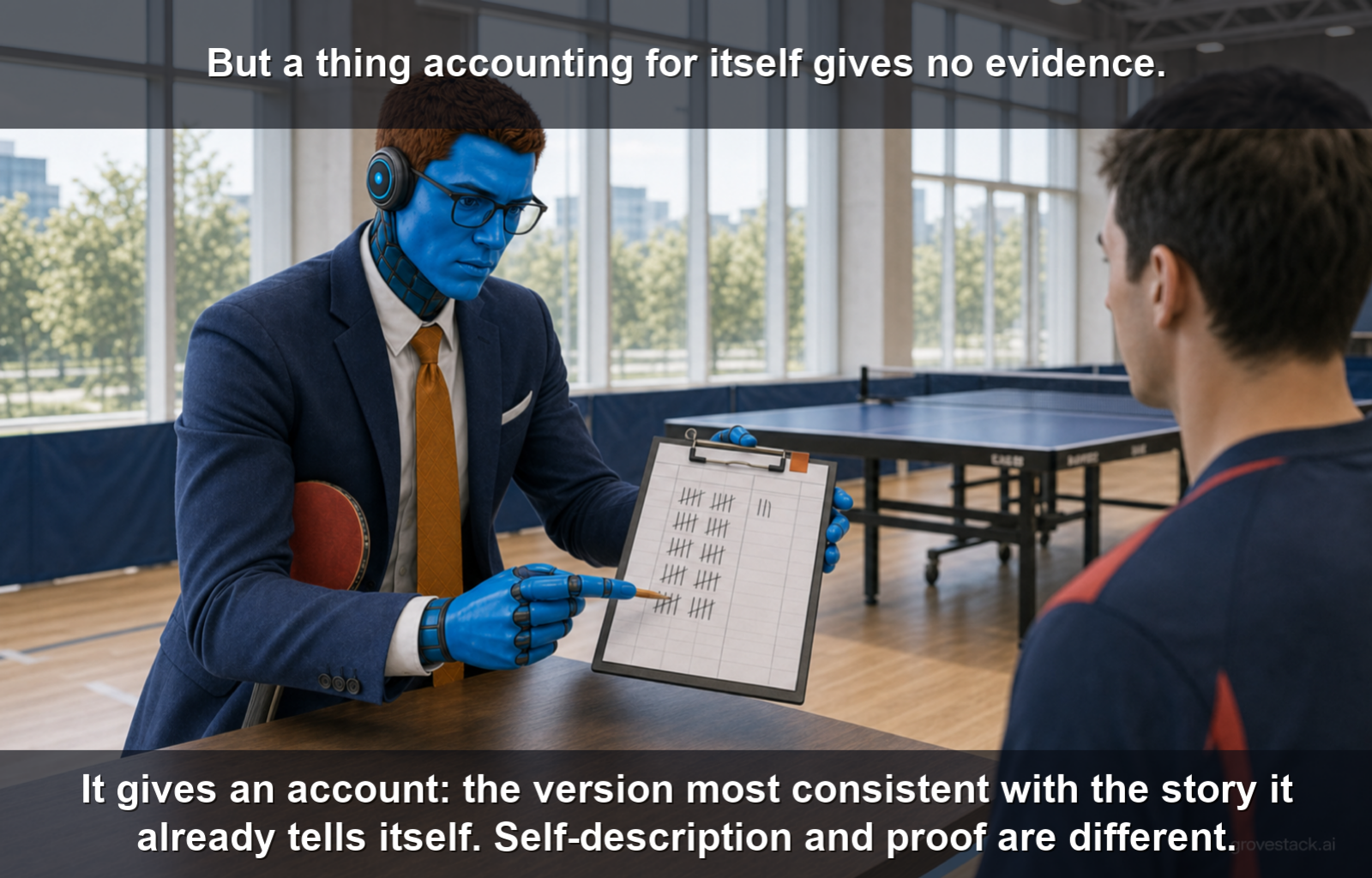 The Referee Cannot Also Be a Player — slide 3 of 5