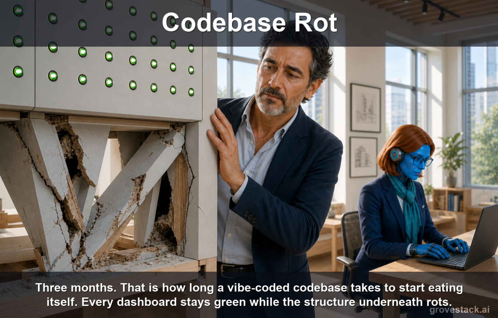 Codebase Rot — slide 1 of 5