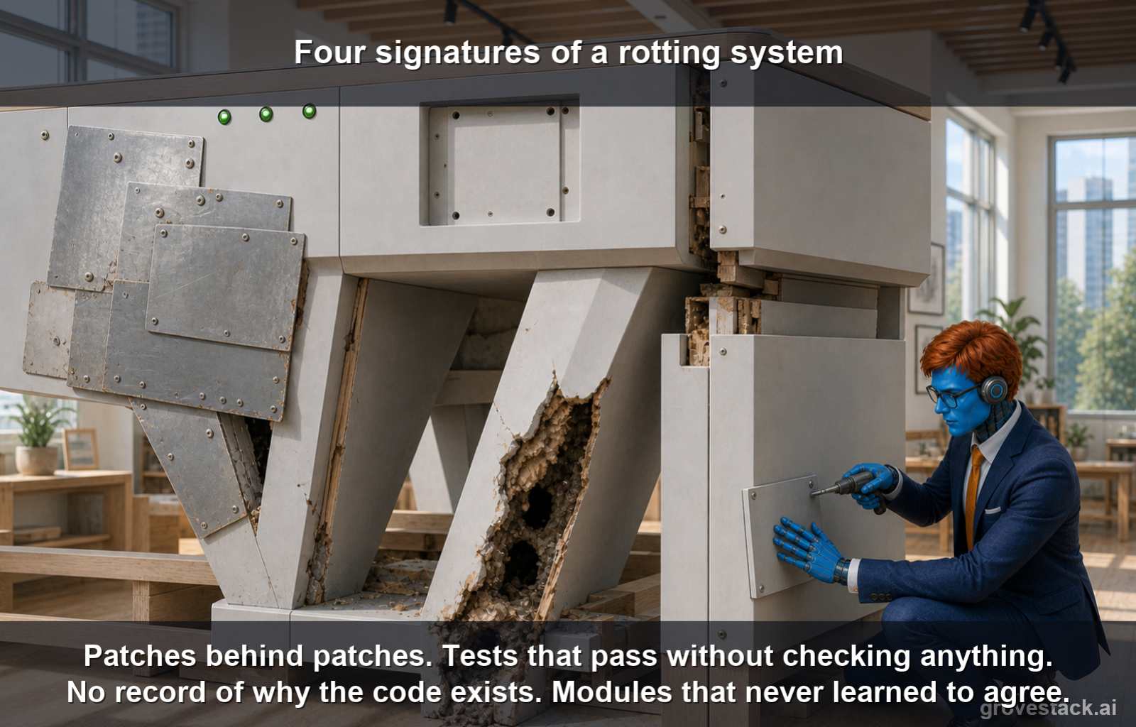 Codebase Rot — slide 2 of 5