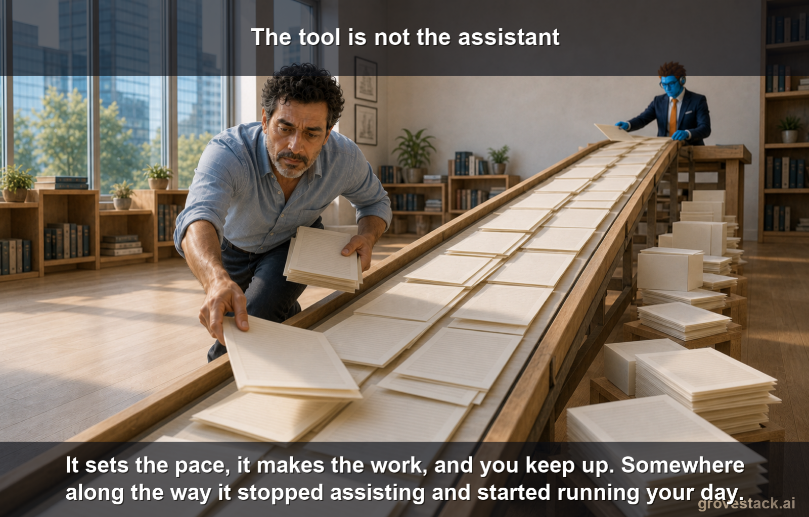 Working For Their AI, slide 3 of 5