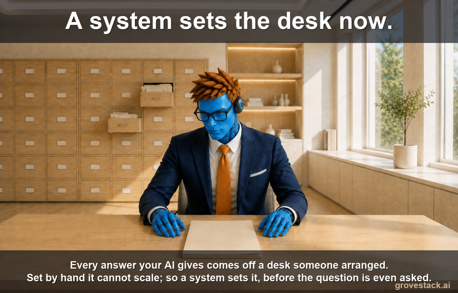 The System That Sets the Desk, slide 1 of 4