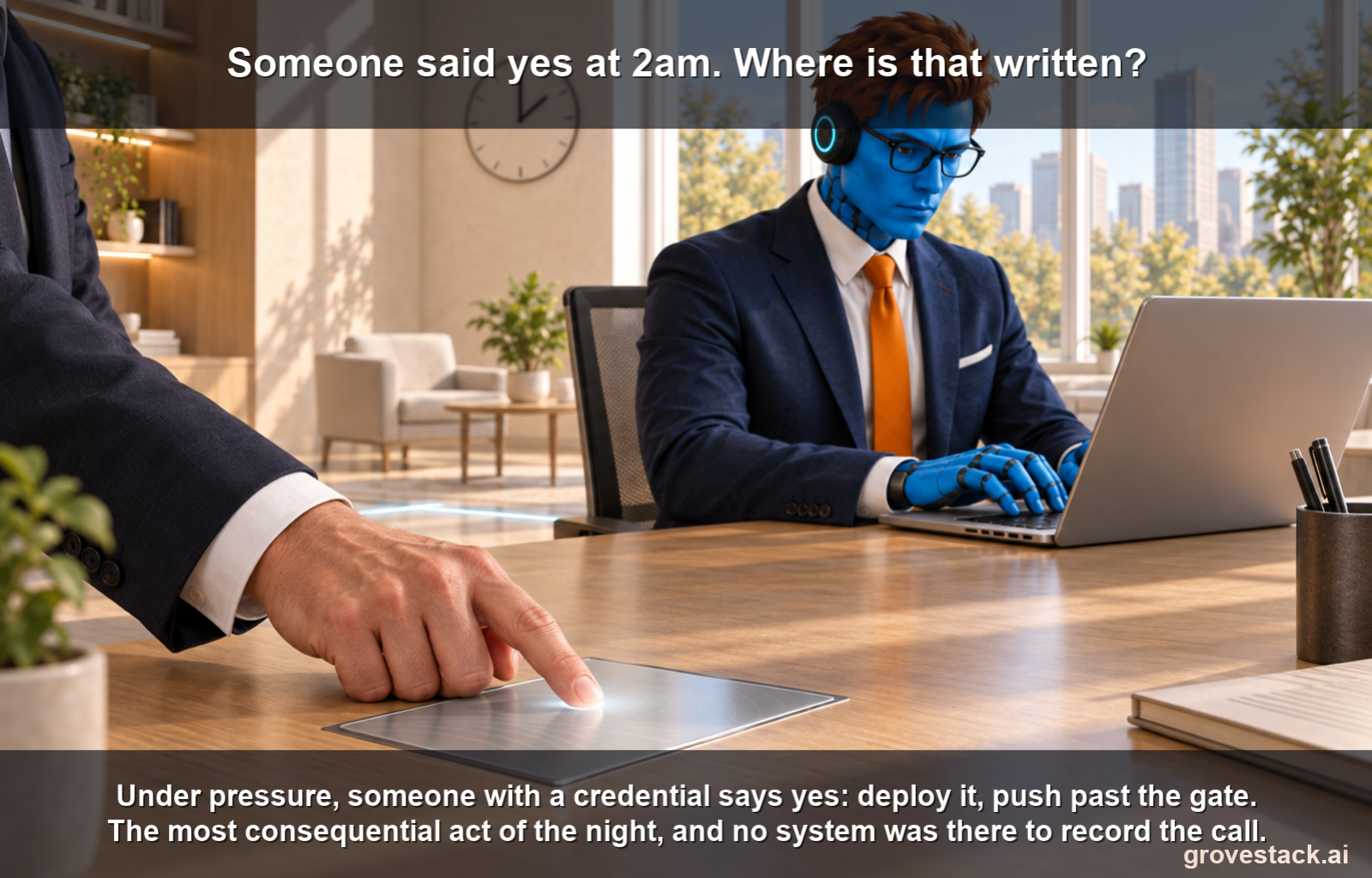 You Governed the Agent. That Was Only Half the Job., slide 2 of 4