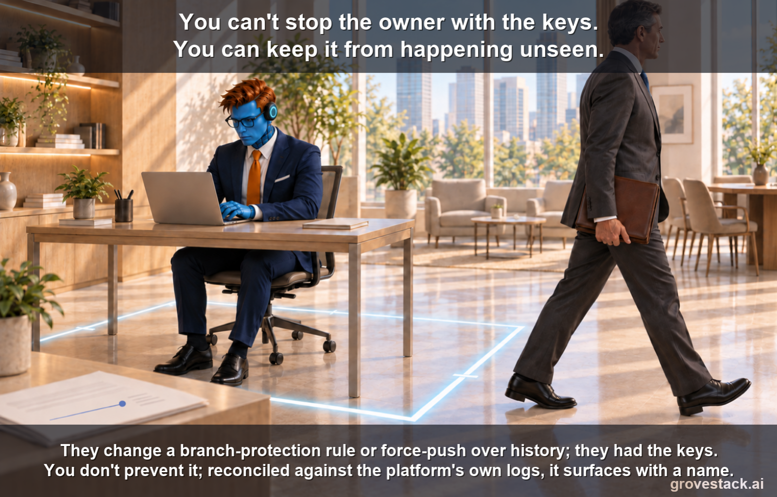 You Governed the Agent. That Was Only Half the Job., slide 3 of 4